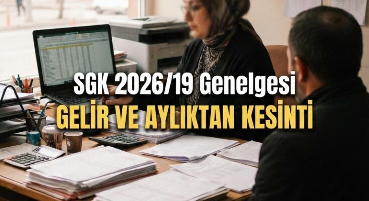SGK: Gelir ve aylıklardan prim borcu kesintisinin usulleri açıklandı