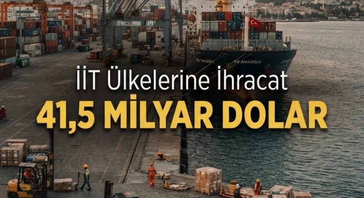 İİT Ülkelerine İhracat 41,5 Milyar Dolar, Firmalara Yeni Pazar