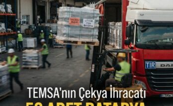 TEMSA'nın 50 batarya ihracatı, Çekya pazarını açtı