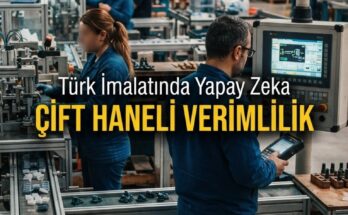 608 milyar dolarlık imalatta yapay zekâ verimliliği çift hanelere taşıyor